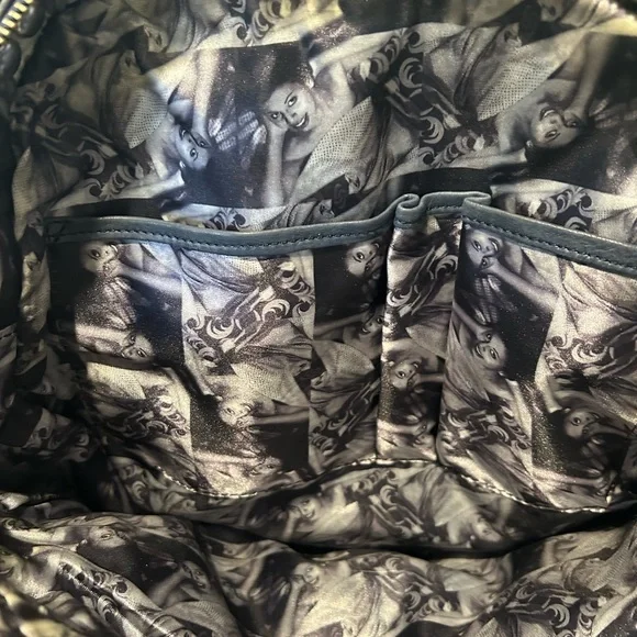 ๐ฅ๐๐ฅJason Wu Distressed Blue Leather Studded Hobo Satchel Bag - Picture 8 of 9